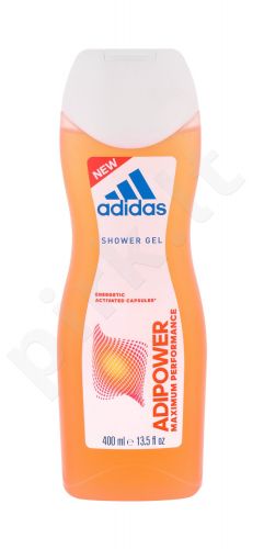 Adidas AdiPower, dušo želė moterims, 400ml