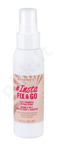 Rimmel London Insta, Fix & Go, makiažo pagrindo bazė moterims, 100ml