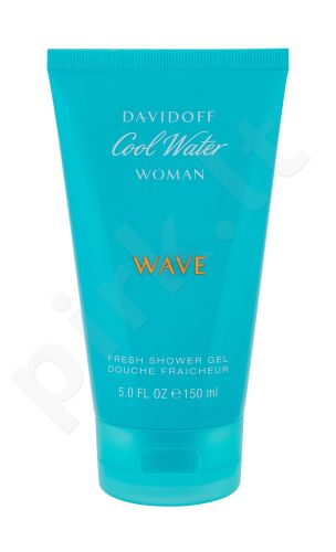 Davidoff Cool Water, Wave, dušo želė moterims, 150ml