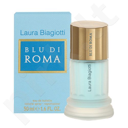 Laura Biagiotti Blu di Roma, tualetinis vanduo moterims, 50ml