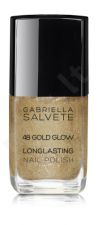 Gabriella Salvete Longlasting Enamel, nagų lakas moterims, 11ml, (48 Gold Glow)