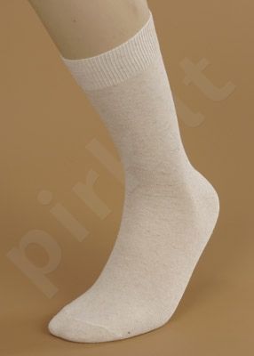 LEN DEO® klasikinės kojinės vyrams iš lino ir medvilnės