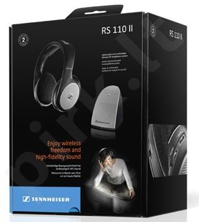 Bevielės ausinės SENNHEISER RS 110 II - Pirk.lt parduotuvė