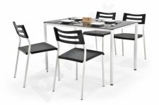 FIGARO komplektas: stalas + 4 kėdės