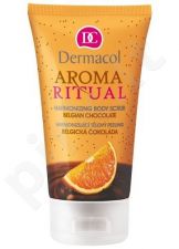 Dermacol Aroma Ritual, Belgian Chocolate, kūno pilingas moterims, 150ml