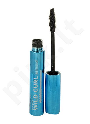 Lumene Blueberry, Wild Curl, blakstienų tušas moterims, 7ml, (Rich Black)