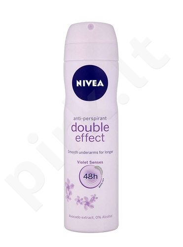 Nivea Double Effect, 48H, antiperspirantas moterims, 150ml