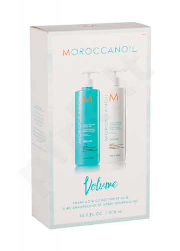 Moroccanoil Volume, rinkinys šampūnas moterims, (šampūnas 500 ml + kondicionierius 500 ml)