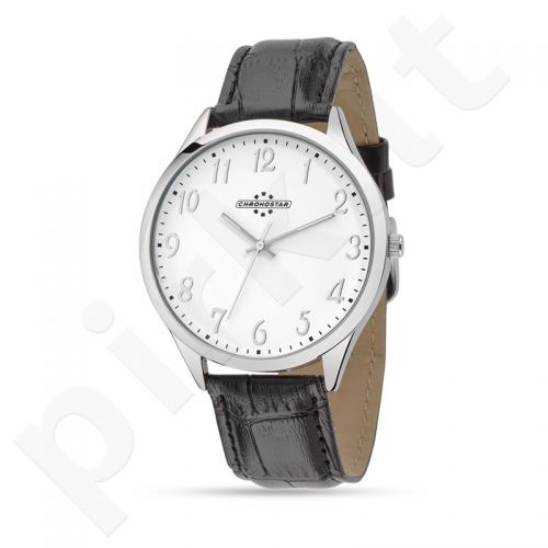 Laikrodis CHRONOSTAR by Sector Collection MARSHALL - - leather - Stainless  steel / Acciaio - WR 3ATM - Pirk.lt parduotuvė