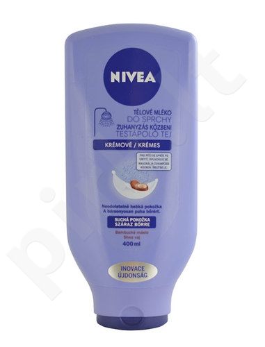 Nivea Shower Milk, kūno pienelis dušui moterims, 400ml
