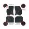 Guminiai kilimėliai Skoda Superb III 2015-> /4pc, 546535