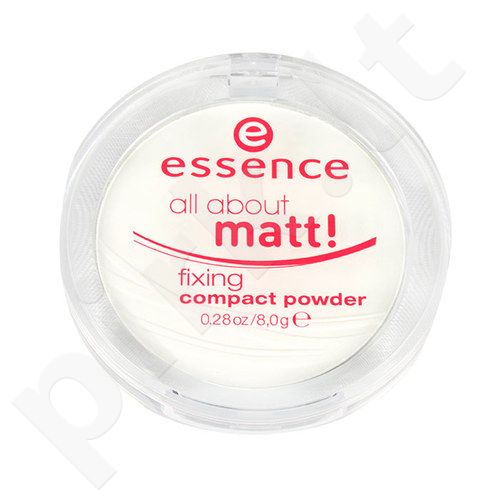 Essence All About Matt!, kompaktinė pudra moterims, 8g