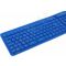 Silikoninė klaviatūra Esperanza EK126B USB/OTG Lanksti Atspari vandeniui / mėlyn
