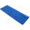 Silikoninė klaviatūra Esperanza EK126B USB/OTG Lanksti Atspari vandeniui / mėlyn