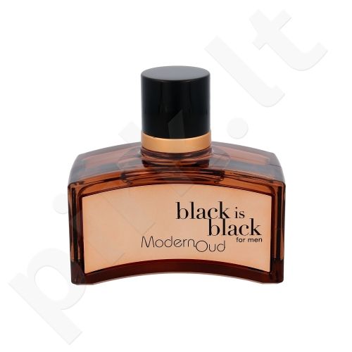 Nuparfums Black is Black, Modern Oud, tualetinis vanduo vyrams, 100ml