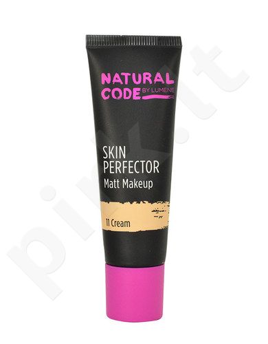 Lumene Natural Code, Skin Perfector, makiažo pagrindas moterims, 30ml, (13 Toffee)