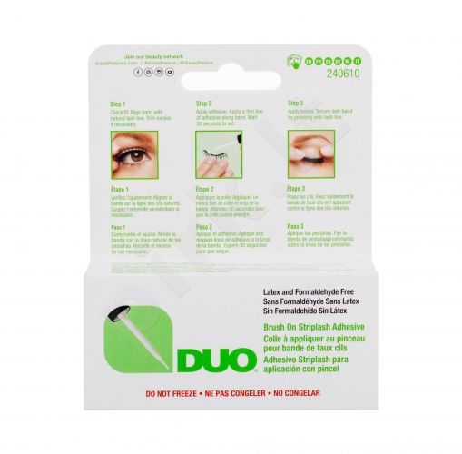 Ardell Duo, Brush On Striplash Adhesive, dirbtinės blakstienos moterims, 5g