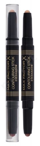 Max Factor Contouring Stick Eyeshadow, akių šešėliai moterims, 5g, (004 Burgundy & Pink Sand)