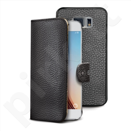 Celly wallet 2-in-1 case for Samsung Galaxy S6 (Black)