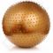 Gimnastikos kamuolys masažui Meteor 65 cm złota 31104