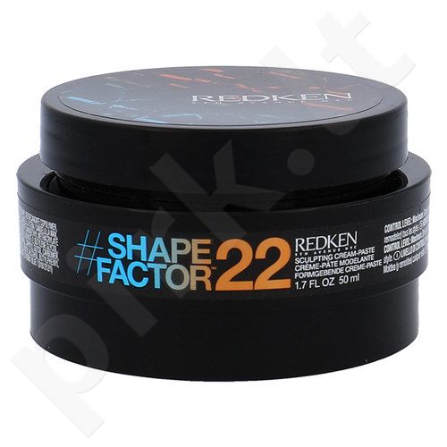 Redken Shape Factor 22, Sculpting Cream-Paste, For Definition and plaukų formavimui moterims, 50ml