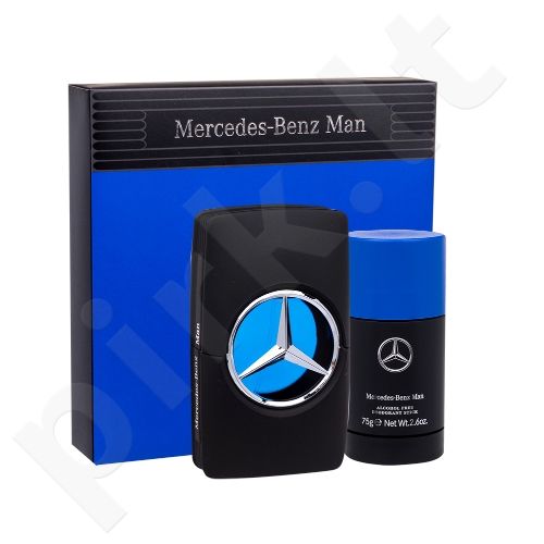Mercedes-Benz Mercedes-Benz Man, rinkinys tualetinis vanduo vyrams, (EDT 50ml + 75g pieštukinis dezodorantas)