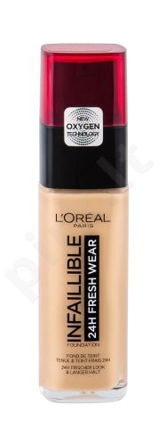 L´Oréal Paris Infallible, 24H Fresh Wear, makiažo pagrindas moterims, 30ml, (140 Golden Beige)