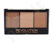 Makeup Revolution London Ultra Sculpt & Contour Kit, bronzantas moterims, 11g, (C04 Ultra Light/Medium)