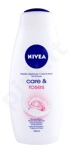 Nivea Care, & Roses, dušo kremas moterims, 750ml