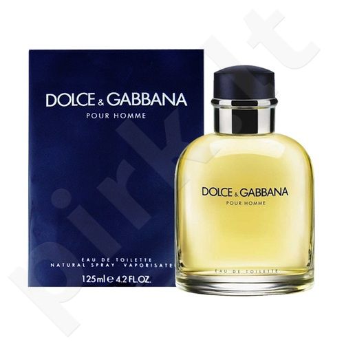 Dolce&Gabbana Pour Homme, tualetinis vanduo vyrams, 200ml