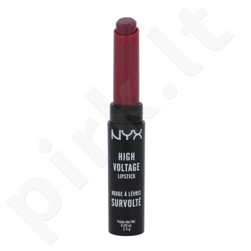 NYX Professional Makeup High Voltage, lūpdažis moterims, 2,5g, (02 Wine & Dine)