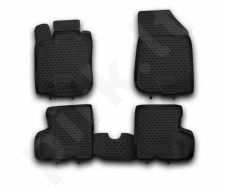 Guminiai kilimėliai 3D DACIA Duster 4WD 2011-2015, 4 pcs. /L11007