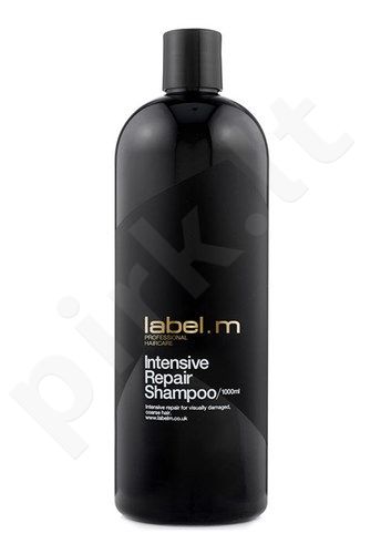 Label m Intensive Repair šampūnas, kosmetika moterims, 1000ml