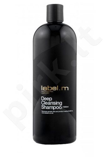 Label m Deep Cleansing, šampūnas moterims, 1000ml