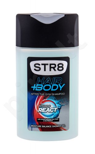 STR8 Hydro React, dušo želė vyrams, 250ml