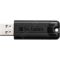 Verbatim USB DRIVE 3.0 64GB PINSTRIPE BLACK