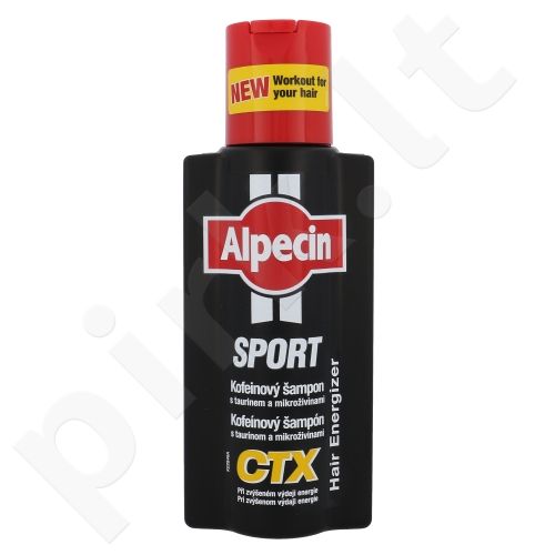 Alpecin Sport, Coffein CTX, šampūnas vyrams, 250ml