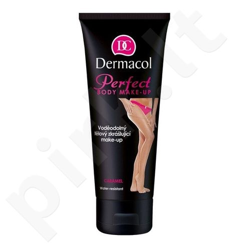 Dermacol Perfect, Body Make-Up, savaiminio įdegio produktas moterims, 100ml, (Caramel)