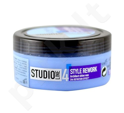 L´Oréal Paris Studio Line, Style Rework Architect, plaukų vaškas moterims, 75ml