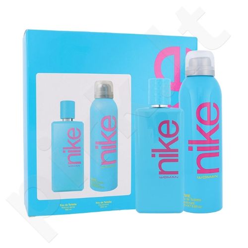Nike Perfumes Azure Woman, rinkinys tualetinis vanduo moterims, (EDT 100ml + 200ml dezodorantas)