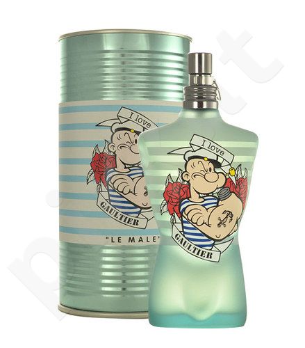 Jean Paul Gaultier Le Male, Popeye Eau Fraiche, tualetinis vanduo vyrams, 125ml