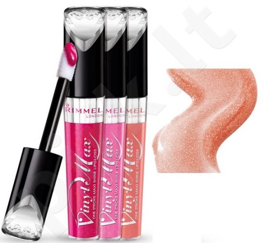 Rimmel London Vinyl Max lūpdažis, kosmetika moterims, 8ml, (701 Outrageous)