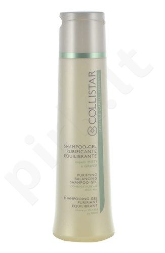 Collistar Purifying Balancing, Shampoo-Gel, šampūnas moterims, 250ml