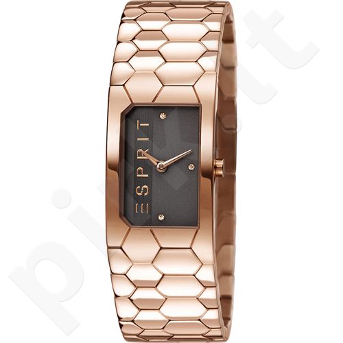 Esprit ES107882003 Houston Hexa Rose Gold moteriškas laikrodis