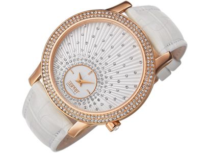Esprit EL101872F04 Anatole Rose Gold White moteriškas laikrodis