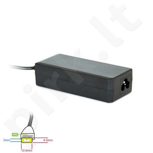 Maitinimo šaltinis Digitalbox 20V/3.25A 65W kiš stačiakampis + pin Lenovo Yoga