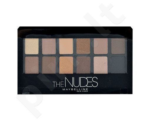 Maybelline The Nudes Eyeshadow Palette, akių šešėliai moterims, 9,6g