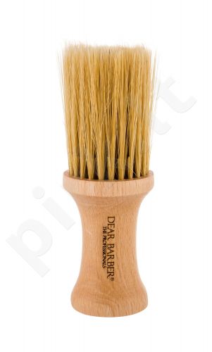 DEAR BARBER Brushes, Neck Brush With Horsehair, barzdos šepetys vyrams, 1pc