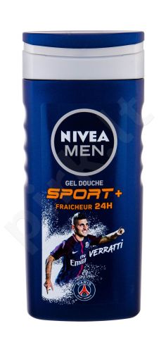 Nivea Men Sport +, dušo želė vyrams, 250ml