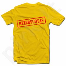 Marškinėliai "Rezervuotas"